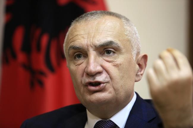 Albania parliament to vote on president’s impeachment June 9 | iNFOnews.ca CP1903544063