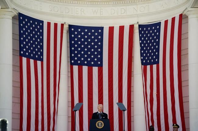 Biden honors war dead at Arlington, implores nation to heal | iNFOnews.ca