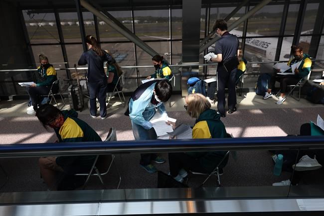 Australian softball team arrives in Japan for Olympic camp | iNFOnews.ca