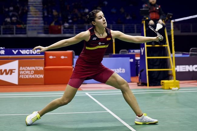 Olympic badminton champion Marin injured, won't defend title | iNFOnews.ca Olympic badminton champion Marin injured, won't defend title | iNFOnews.ca