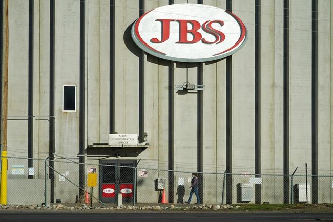 Meat producer JBS says expects most plants working Wednesday | iNFOnews.ca