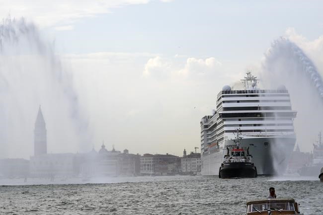 Cruise ships restart in Venice, bring environmental protests | iNFOnews.ca Cruise ships restart in Venice, bring environmental protests | iNFOnews.ca