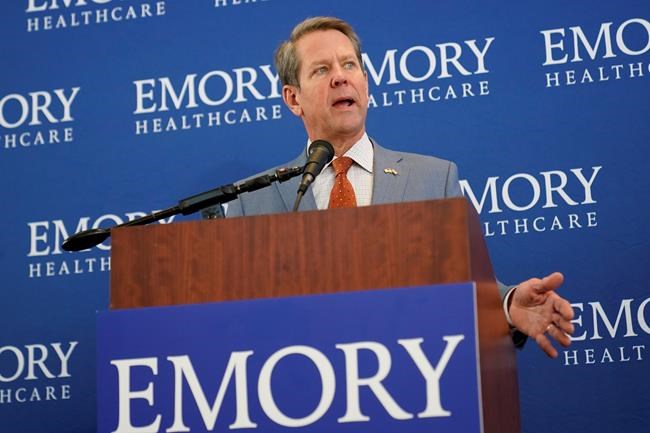 In Trump's shadow, Ga's. Kemp draws boos from GOP faithful | iNFOnews.ca