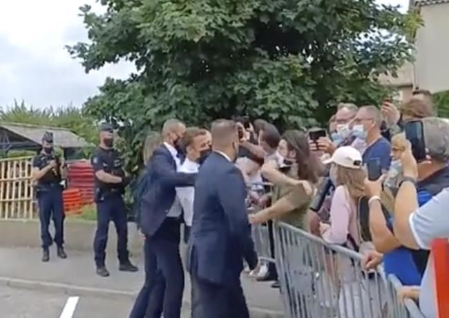 French leader Macron slapped in face on visit to small town | iNFOnews.ca