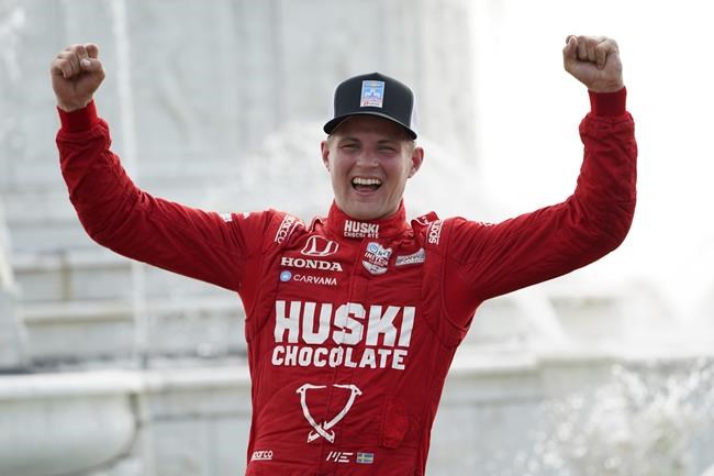Ericsson scores 1st IndyCar win at action-packed Belle Isle | iNFOnews.ca