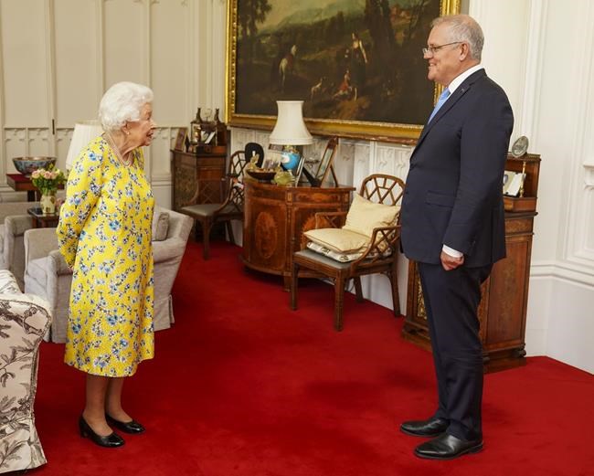 Queen Elizabeth II meets Australia's Morrison at Windsor | iNFOnews.ca Queen Elizabeth II meets Australia's Morrison at Windsor | iNFOnews.ca