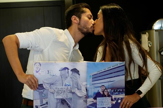 COVID hits Ecuador doctors who delayed wedding to treat sick | iNFOnews.ca