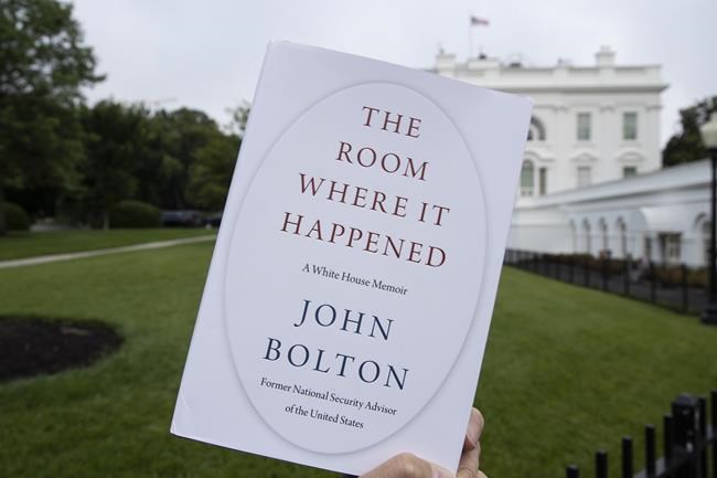 Lawyer: US drops lawsuit, grand jury probe over Bolton book | iNFOnews.ca