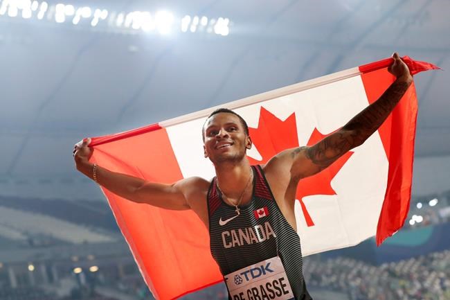 Canada's Andre De Grasse races to another 200 victory in Hungary | iNFOnews.ca CP1104105574