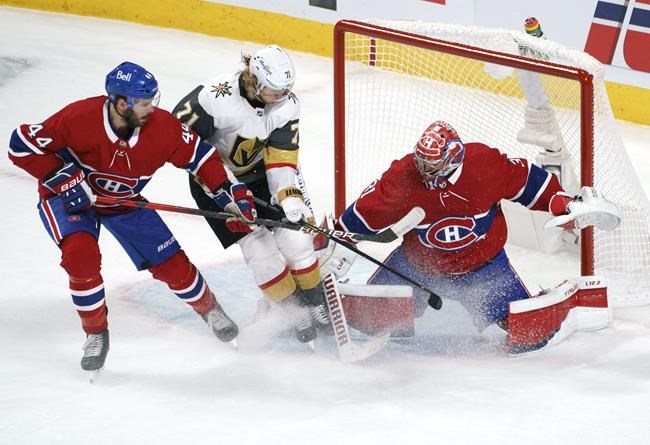 Minus Ducharme, Anderson and Price lead Habs to OT win and series lead over Knights | iNFOnews.ca