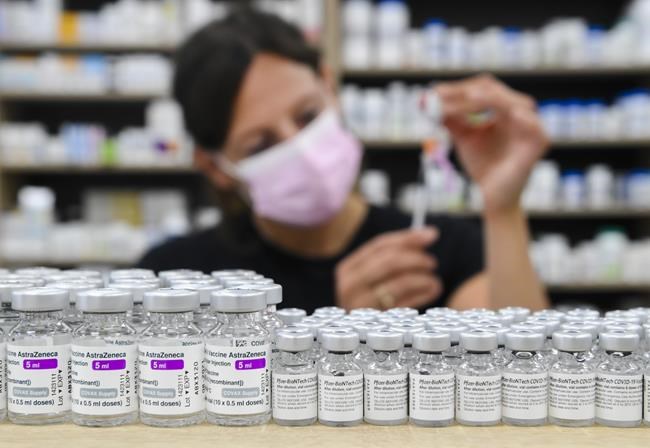 At least 20 per cent of eligible Canadians fully vaccinated, data suggests | iNFOnews.ca CP651313753