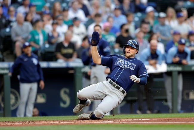 Crawford's slam, 10th-inning run lifts Mariners past Rays | iNFOnews.ca Crawford's slam, 10th-inning run lifts Mariners past Rays | iNFOnews.ca