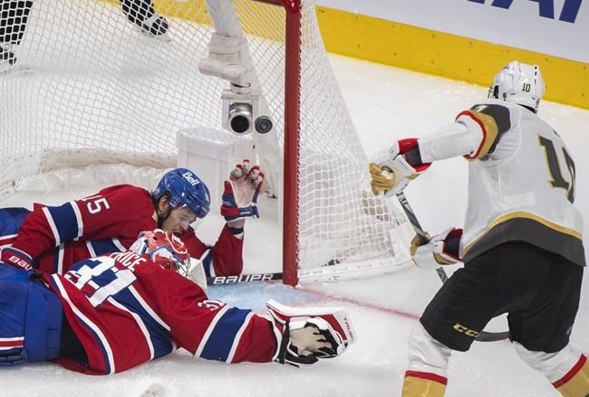 Roy's OT goal, Lehner's strong showing the difference as Vegas evens series with Habs | iNFOnews.ca
