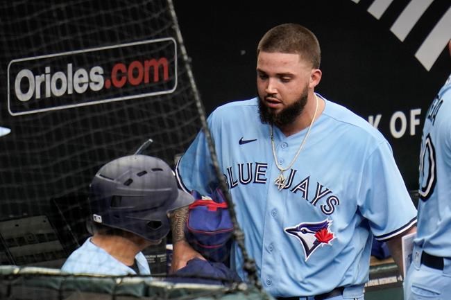 Jays pitcher Manoah suspended five games for throwing at Oriole | iNFOnews.ca Jays pitcher Manoah suspended five games for throwing at Oriole | iNFOnews.ca