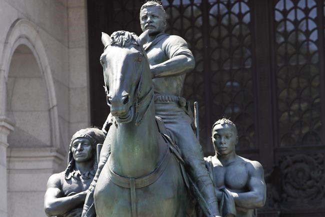 Theodore Roosevelt statue at New York museum to be relocated | iNFOnews.ca Theodore Roosevelt statue at New York museum to be relocated | iNFOnews.ca