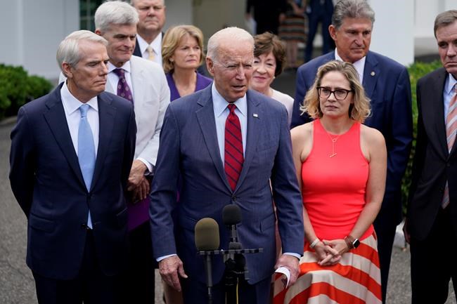 'We have a deal': Biden announces infrastructure agreement | iNFOnews.ca CP37503379