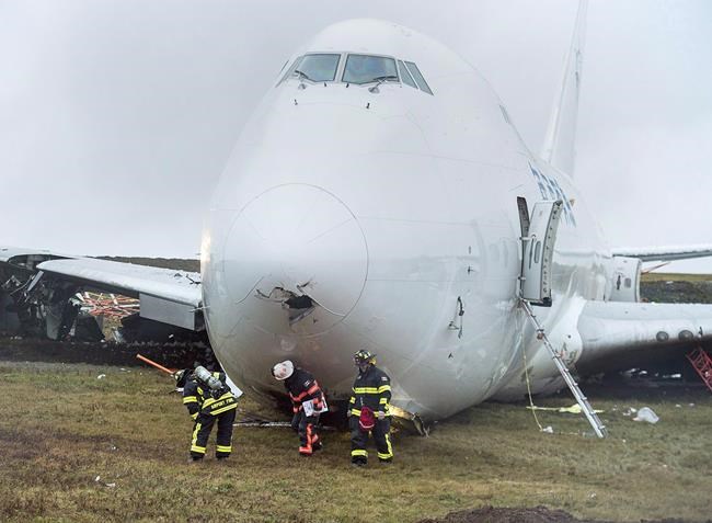 Runway overshoot that destroyed 747 cargo jet in Halifax caused by many factors: TSB | iNFOnews.ca