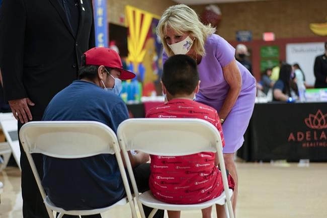 First lady, second gentleman push COVID-19 shots in Arizona | iNFOnews.ca