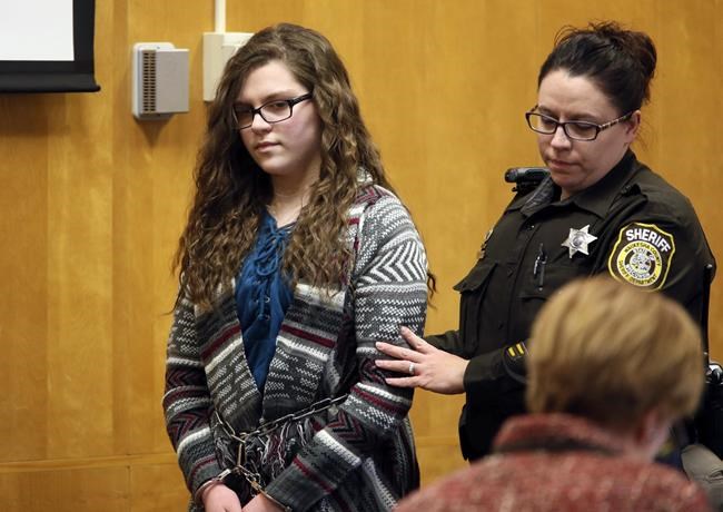 Judge orders release of Wisconsin woman in Slender Man case | iNFOnews.ca