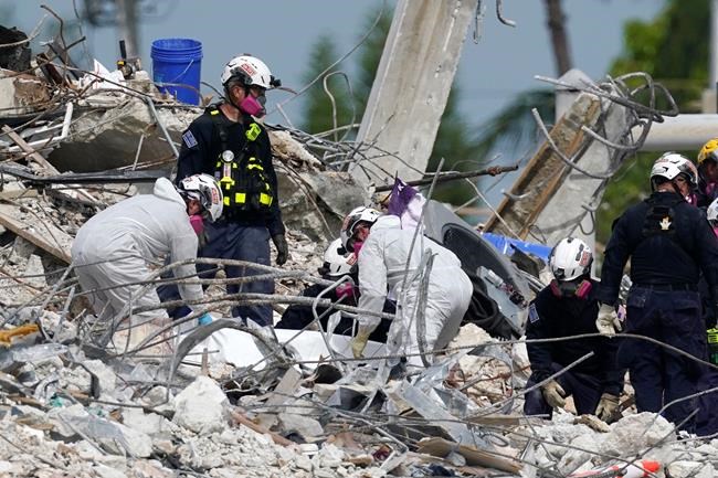 Official: 4 more victims found in rubble; death toll at 32 | iNFOnews.ca