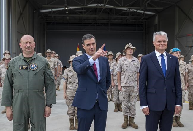 Fighter jets scramble, interrupt leaders in Lithuania | iNFOnews.ca