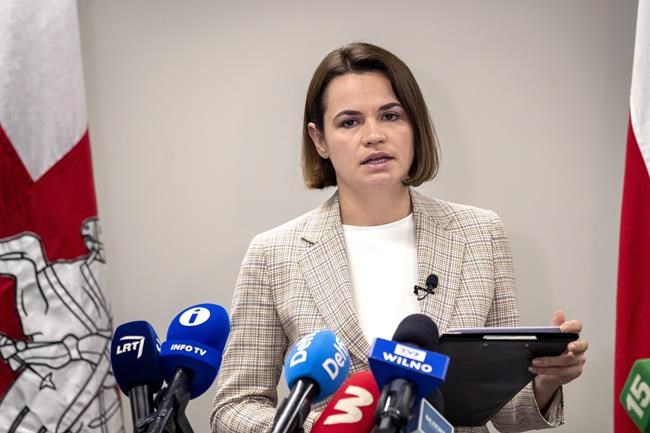Blinken meets Belarus opposition leader as criticism mounts | iNFOnews.ca CP2068069261