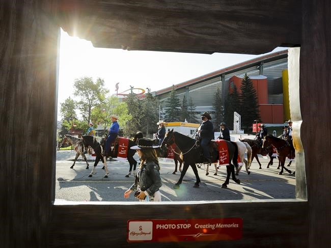 Floats, horses, bands, but no spectators: Parade kicks off return of Calgary Stampede | iNFOnews.ca CP204715259