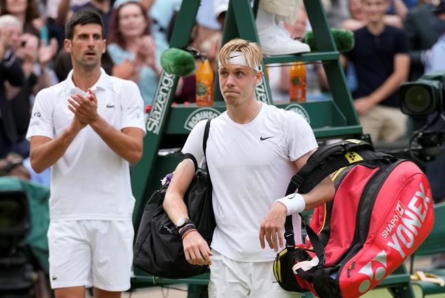 Novak Djokovic hands Canada's Denis Shapovalov 'heartbreaking' loss at Wimbledon semifinals | iNFOnews.ca Novak Djokovic hands Canada's Denis Shapovalov 'heartbreaking' loss at Wimbledon semifinals | iNFOnews.ca