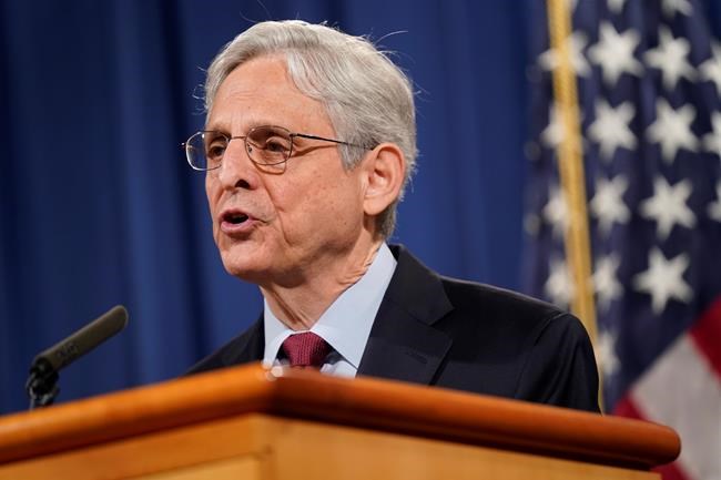 Garland bars prosecutors from seizing reporters' records | iNFOnews.ca