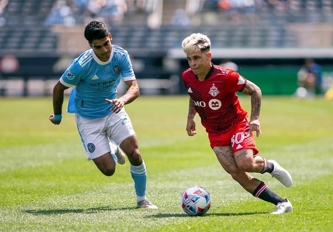 Red Bulls coach calls elusive TFC winger Yeferson Soteldo a 'dribbling monster' | iNFOnews.ca CP876077135
