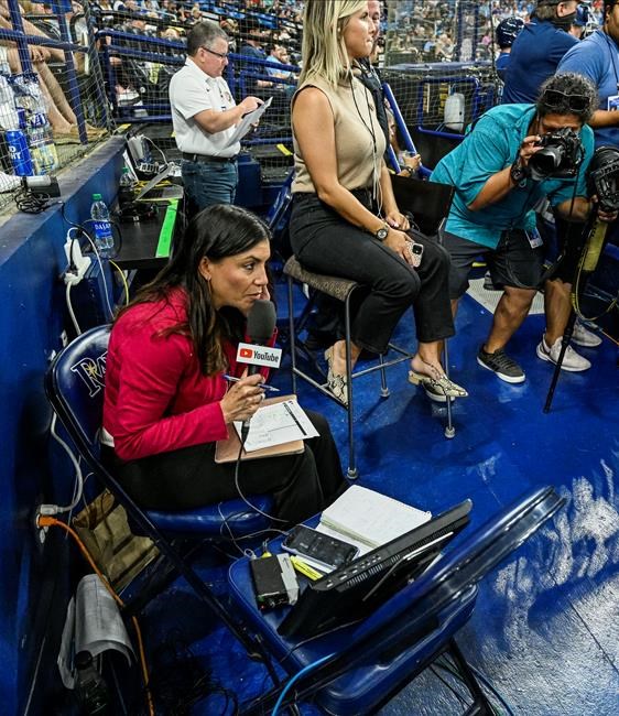 Her story: 1st time all-female broadcast crew calls MLB game | iNFOnews.ca
