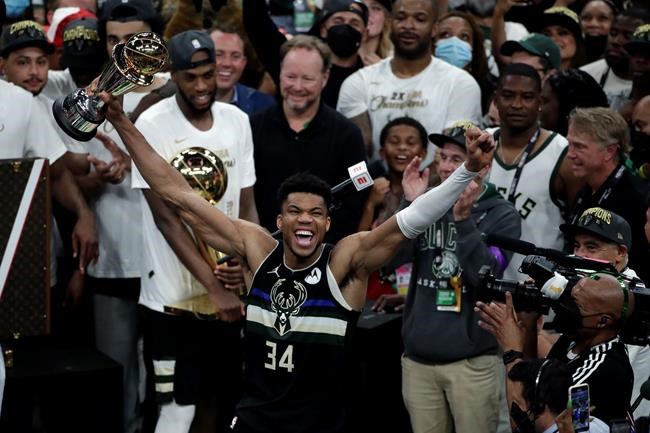 Title rewards Antetokounmpo's decision to commit to Bucks | iNFOnews.ca