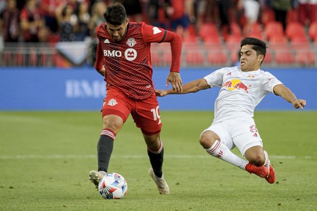 Teenage substitute Ralph Priso scores first MLS goal as TFC ties the Red Bulls 1-1 | iNFOnews.ca Teenage substitute Ralph Priso scores first MLS goal as TFC ties the Red Bulls 1-1 | iNFOnews.ca