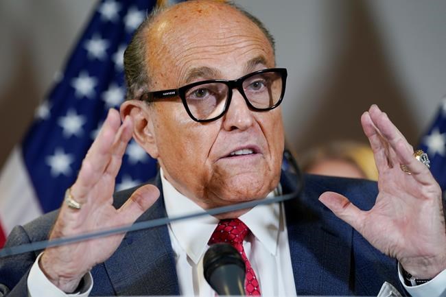 EXPLAINER: Does suspension end Giuliani's career in law? | iNFOnews.ca EXPLAINER: Does suspension end Giuliani's career in law? | iNFOnews.ca