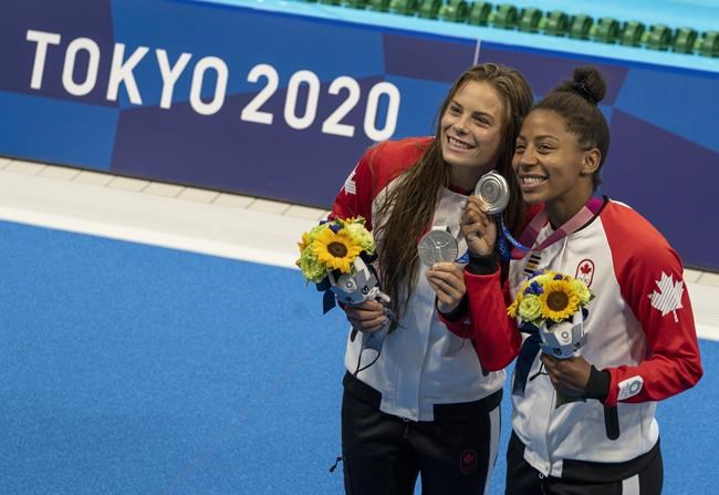 Canadian divers Abel, Citrini-Beaulieu win silver in women's 3m synchro | iNFOnews.ca
