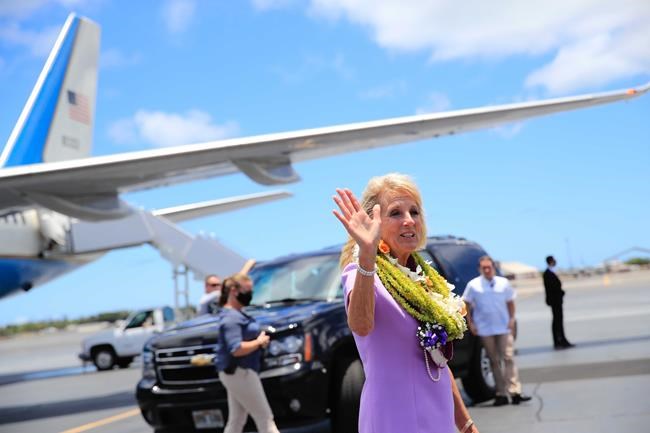 Jill Biden calls on unvaccinated in Hawaii to get shots | iNFOnews.ca