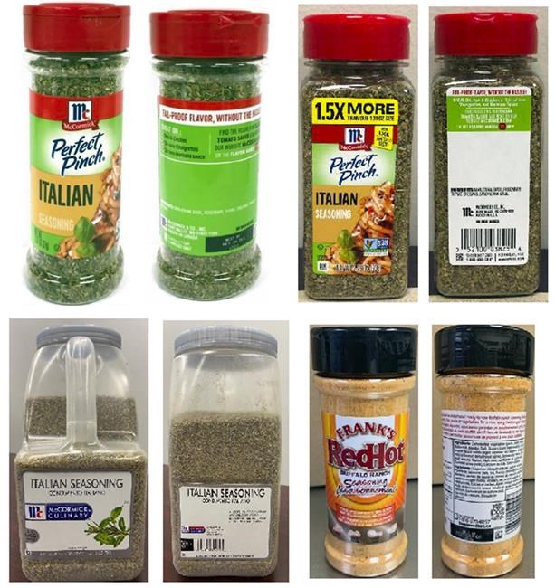 McCormick recalls some seasonings due to salmonella concern | iNFOnews.ca