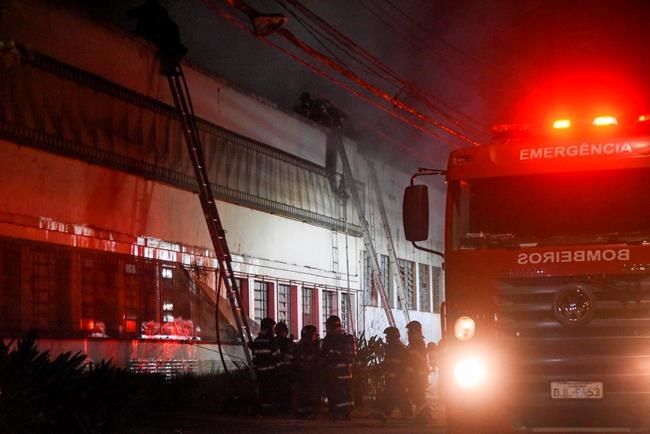 Fire erupts at warehouse of Brazil's national film institute | iNFOnews.ca Fire erupts at warehouse of Brazil's national film institute | iNFOnews.ca