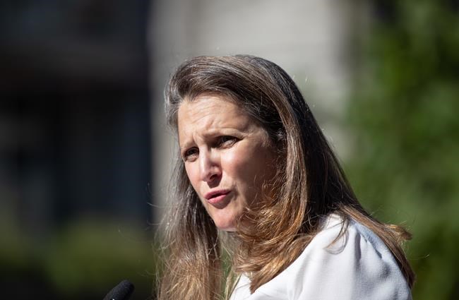 Freeland says Liberals will extend aid programs to October because of uneven rebound | iNFOnews.ca Freeland says Liberals will extend aid programs to October because of uneven rebound | iNFOnews.ca