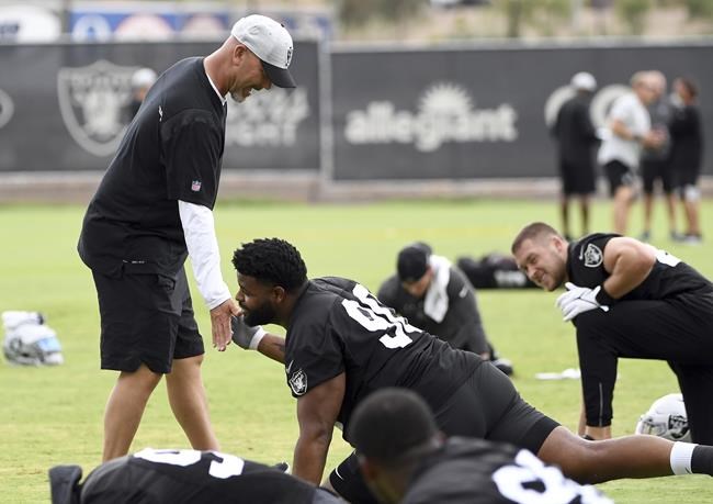 Energetic and vocal Gus Bradley inspiring Raiders defense | iNFOnews.ca