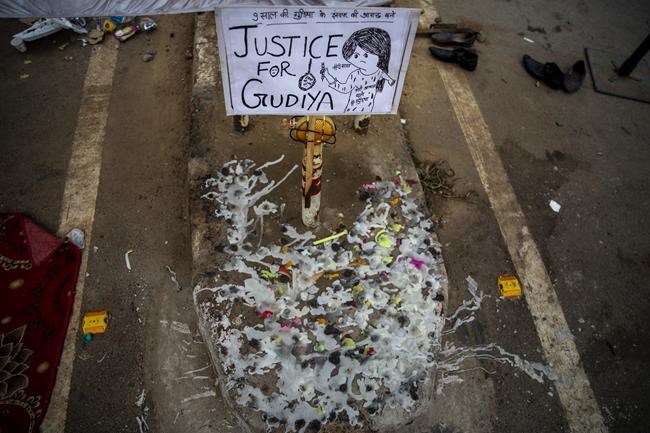 Suspected rape and killing of Indian girl triggers protests | iNFOnews.ca CP1566038417