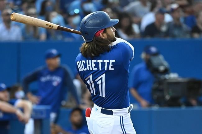 Bo Bichette, Ross Stripling lead surging Blue Jays over Cleveland 3-0 | iNFOnews.ca CP1563147021
