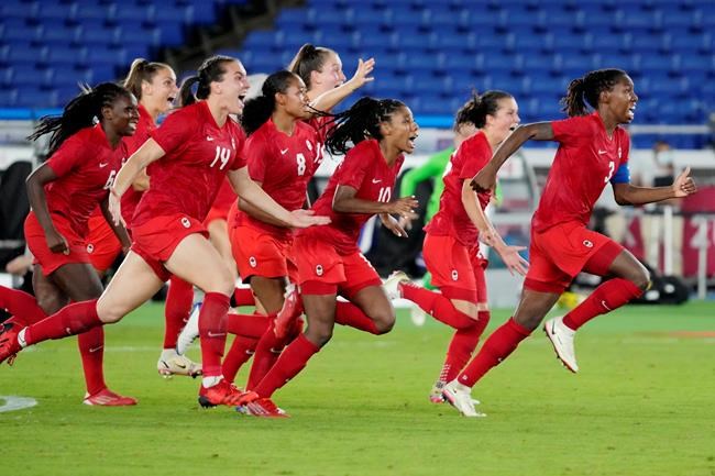 Dramatic women's soccer win caps huge day for Canada at Tokyo Games | iNFOnews.ca Dramatic women's soccer win caps huge day for Canada at Tokyo Games | iNFOnews.ca