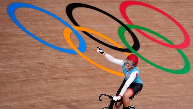 Canadian track cyclist Kelsey Mitchell wins gold in women's sprint | iNFOnews.ca
