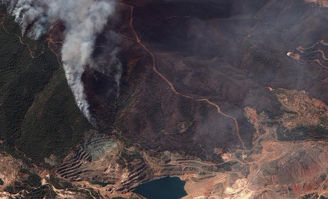 Massive forest fire in Greece still burning for 7th day | iNFOnews.ca Massive forest fire in Greece still burning for 7th day | iNFOnews.ca