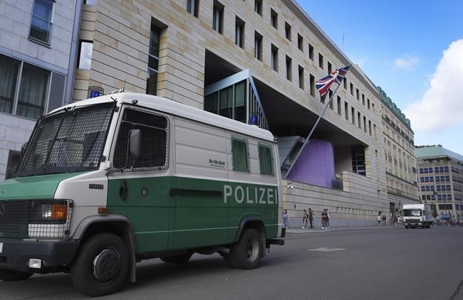 Germany arrests alleged Russian spy at UK embassy in Berlin | iNFOnews.ca