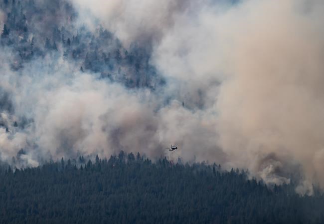 Wildfire risks increase with heat wave, some structure lost in voracious blaze | iNFOnews.ca