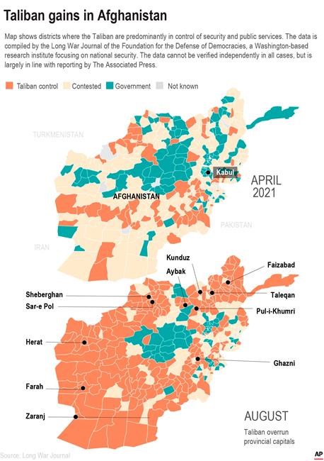 Taliban take Kandahar, Herat in major Afghanistan offensive | iNFOnews.ca