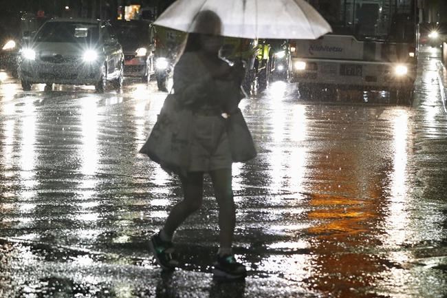 Heavy rainfall in Japan causes mudslide, threatens floods | iNFOnews.ca