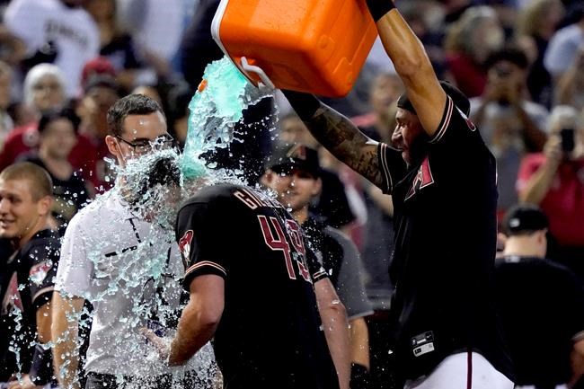 D-backs' Gilbert throws no-hitter in first career start | iNFOnews.ca